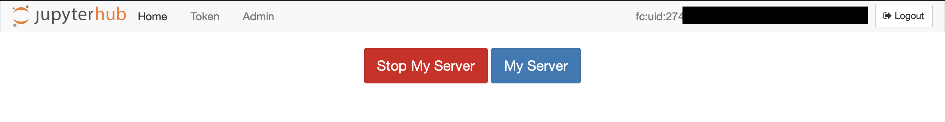 Jupyter control panel